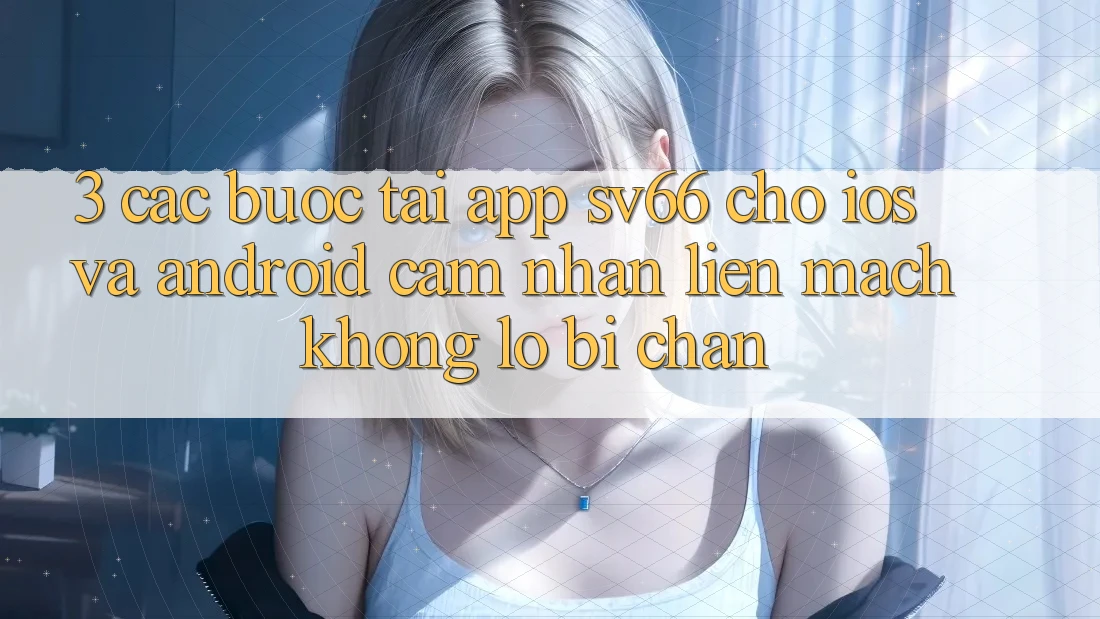 3. Các bước Tải App SV66 Cho iOS Và Android - Cảm nhận Liền mạch Không Lo Bị Chặn