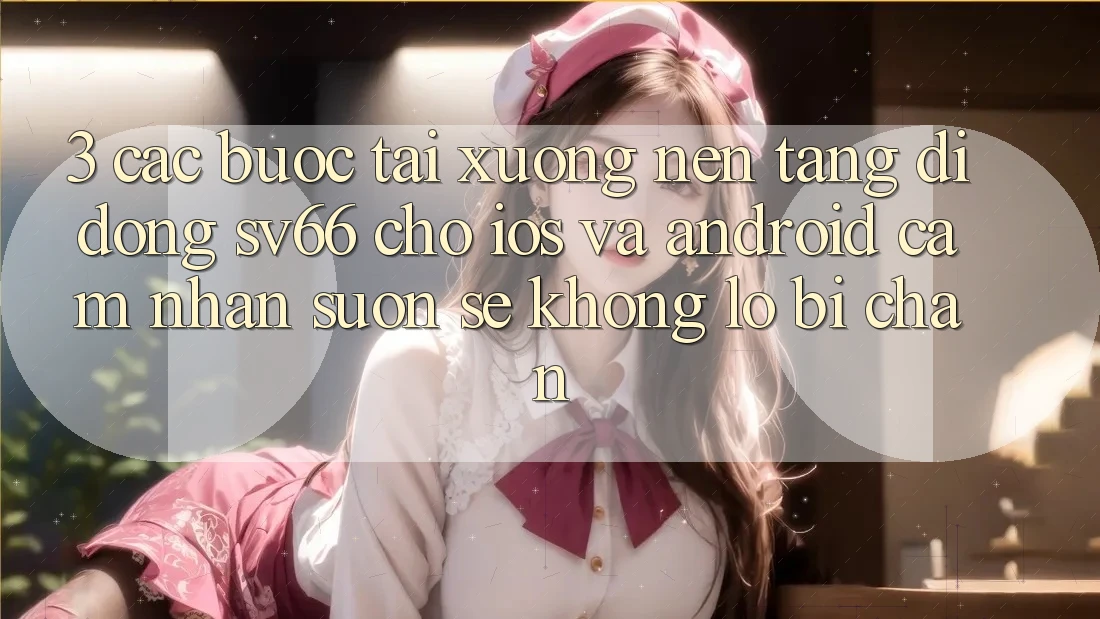 3. Các bước Tải xuống Nền tảng di động SV66 Cho iOS Và Android - Cảm nhận Suôn sẻ Không Lo Bị Chặn 3. Các bước Tải xuống Nền tảng di động SV66 Cho iOS Và Android - Cảm nhận Suôn sẻ Không Lo Bị Chặn