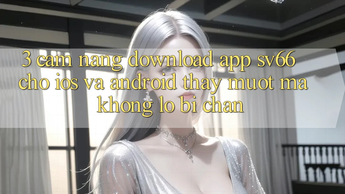 3. Cẩm nang Download App SV66 Cho iOS Và Android - Thấy Mượt Mà Không Lo Bị Chặn 3. Cẩm nang Download App SV66 Cho iOS Và Android - Thấy Mượt Mà Không Lo Bị Chặn