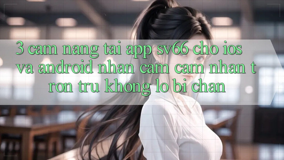 3. Cẩm nang Tải App SV66 Cho iOS Và Android - Nhận cảm cảm nhận Trơn tru Không Lo Bị Chặn 3. Cẩm nang Tải App SV66 Cho iOS Và Android - Nhận cảm cảm nhận Trơn tru Không Lo Bị Chặn