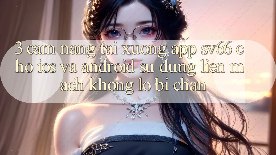 3. Cẩm nang Tải xuống App SV66 Cho iOS Và Android - Sử dụng Liền mạch Không Lo Bị Chặn 3. Cẩm nang Tải xuống App SV66 Cho iOS Và Android - Sử dụng Liền mạch Không Lo Bị Chặn