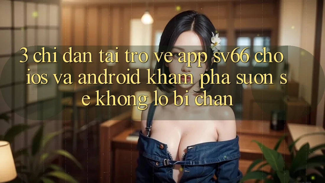 3. Chỉ dẫn Tải trở về App SV66 Cho iOS Và Android - Khám phá Suôn sẻ Không Lo Bị Chặn 3. Chỉ dẫn Tải trở về App SV66 Cho iOS Và Android - Khám phá Suôn sẻ Không Lo Bị Chặn