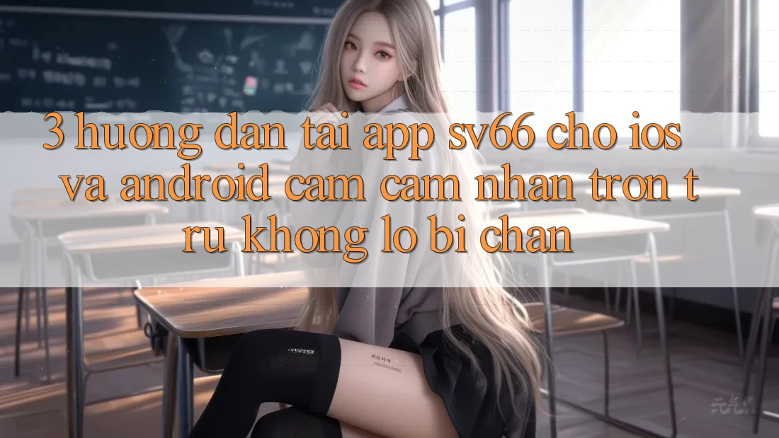 3. Hướng Dẫn Tải App SV66 Cho iOS Và Android - Cảm cảm nhận Trơn tru Không Lo Bị Chặn