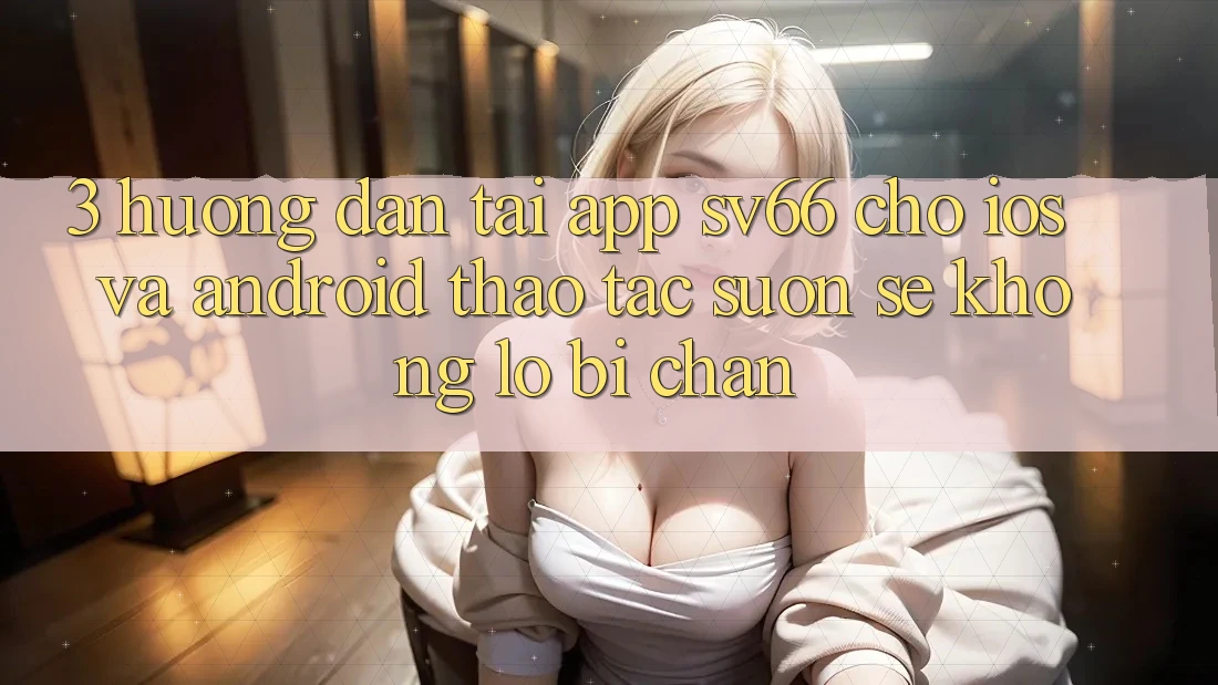 3. Hướng Dẫn Tải App SV66 Cho iOS Và Android - Thao tác Suôn sẻ Không Lo Bị Chặn