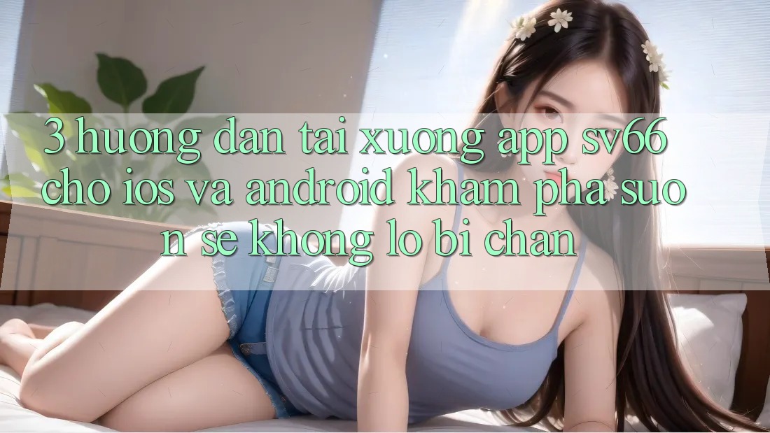 3. Hướng Dẫn Tải xuống App SV66 Cho iOS Và Android - Khám phá Suôn sẻ Không Lo Bị Chặn