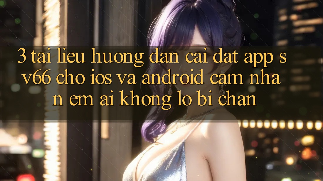 3. Tài liệu hướng dẫn Cài đặt App SV66 Cho iOS Và Android - Cảm nhận Êm ái Không Lo Bị Chặn