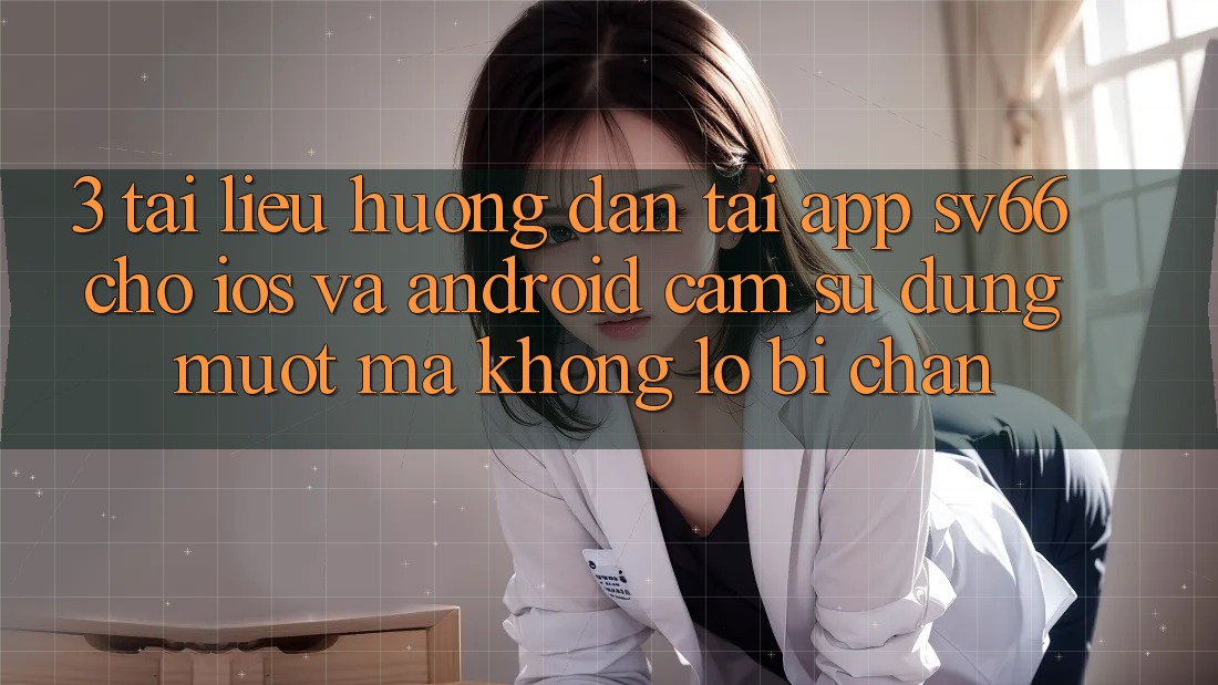 3. Tài liệu hướng dẫn Tải App SV66 Cho iOS Và Android - Cảm sử dụng Mượt mà Không Lo Bị Chặn 3. Tài liệu hướng dẫn Tải App SV66 Cho iOS Và Android - Cảm sử dụng Mượt mà Không Lo Bị Chặn