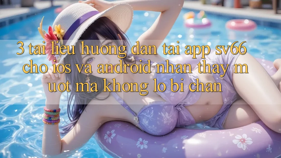 3. Tài liệu hướng dẫn Tải App SV66 Cho iOS Và Android - Nhận thấy Mượt Mà Không Lo Bị Chặn 3. Tài liệu hướng dẫn Tải App SV66 Cho iOS Và Android - Nhận thấy Mượt Mà Không Lo Bị Chặn
