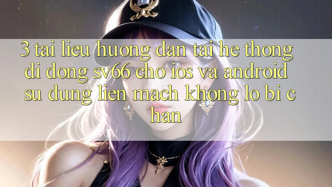 3. Tài liệu hướng dẫn Tải Hệ thống di động SV66 Cho iOS Và Android - Sử dụng Liền mạch Không Lo Bị Chặn