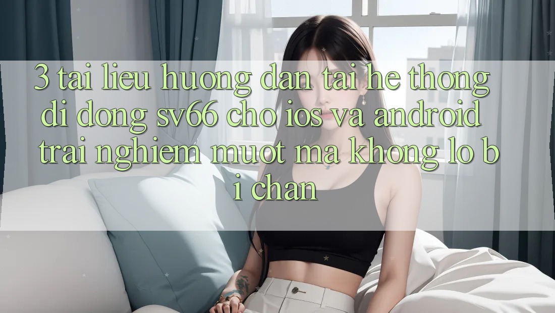 3. Tài liệu hướng dẫn Tải Hệ thống di động SV66 Cho iOS Và Android - Trải Nghiệm Mượt Mà Không Lo Bị Chặn 3. Tài liệu hướng dẫn Tải Hệ thống di động SV66 Cho iOS Và Android - Trải Nghiệm Mượt Mà Không Lo Bị Chặn