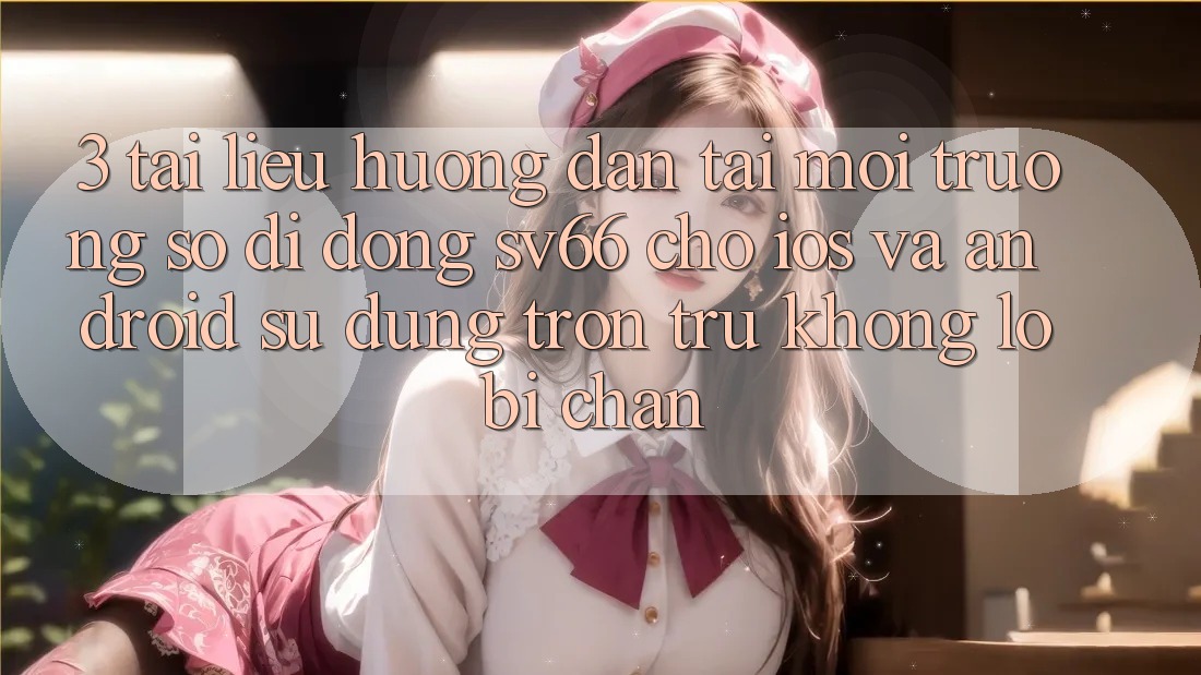 3. Tài liệu hướng dẫn Tải Môi trường số di động SV66 Cho iOS Và Android - Sử dụng Trơn tru Không Lo Bị Chặn 3. Tài liệu hướng dẫn Tải Môi trường số di động SV66 Cho iOS Và Android - Sử dụng Trơn tru Không Lo Bị Chặn