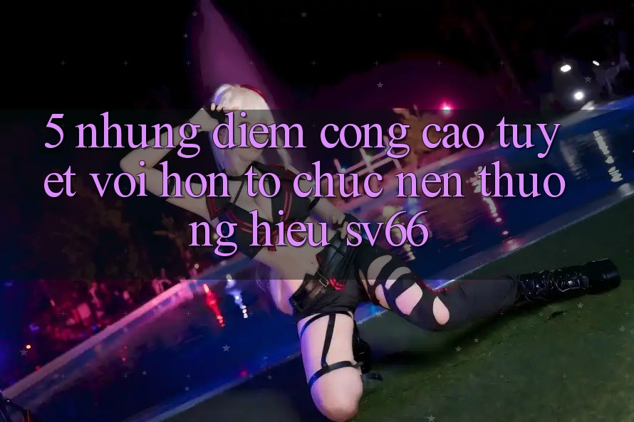 5. Những Điểm Cộng Cao tuyệt vời hơn Tổ chức Nên Thương Hiệu SV66