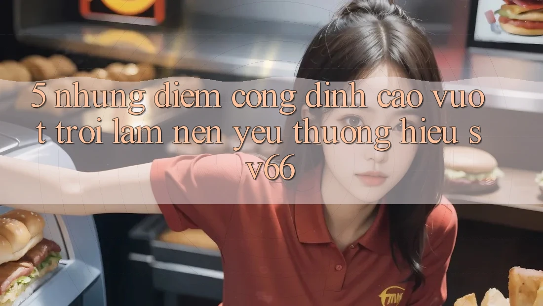 5. Những Điểm Cộng Đỉnh cao vượt trội Làm Nên Yêu thương Hiệu SV66 5. Những Điểm Cộng Đỉnh cao vượt trội Làm Nên Yêu thương Hiệu SV66