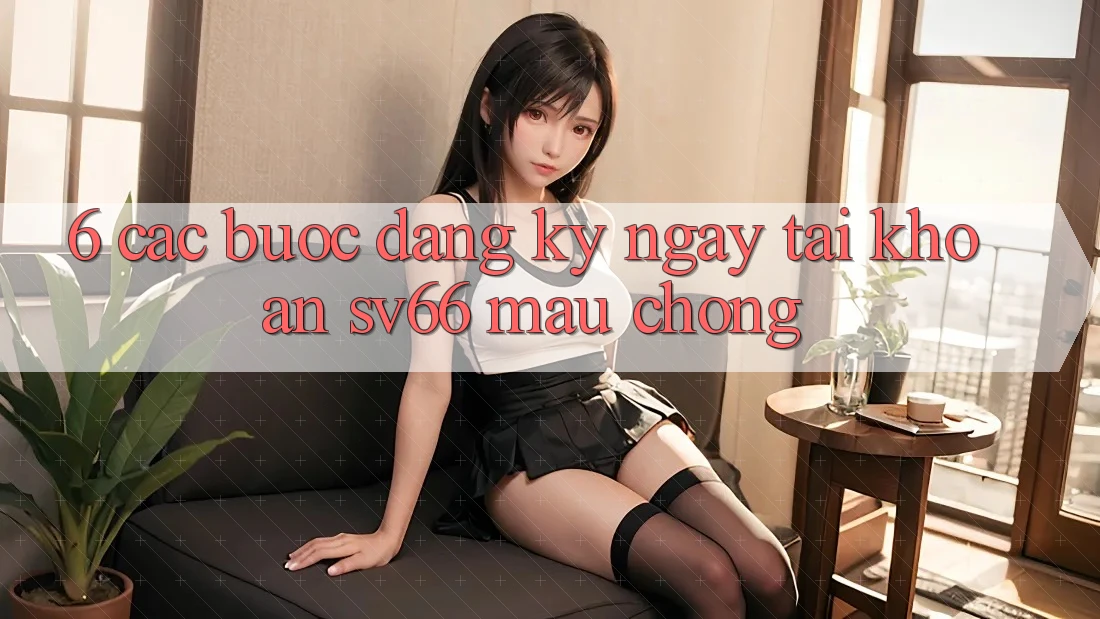 6. Các bước Đăng ký ngay Tài Khoản SV66 Mau Chóng 6. Các bước Đăng ký ngay Tài Khoản SV66 Mau Chóng