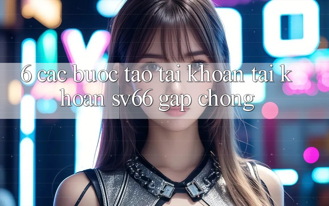 6. Các bước Tạo tài khoản Tài Khoản SV66 Gấp Chóng 6. Các bước Tạo tài khoản Tài Khoản SV66 Gấp Chóng