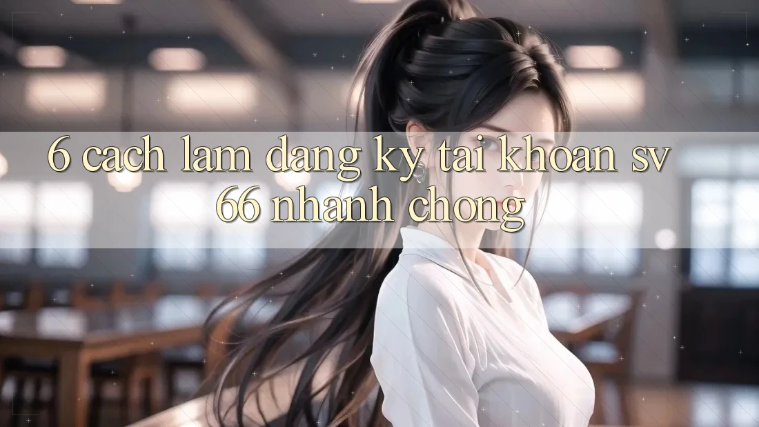 6. Cách làm Đăng ký Tài Khoản SV66 Nhanh chóng 6. Cách làm Đăng ký Tài Khoản SV66 Nhanh chóng