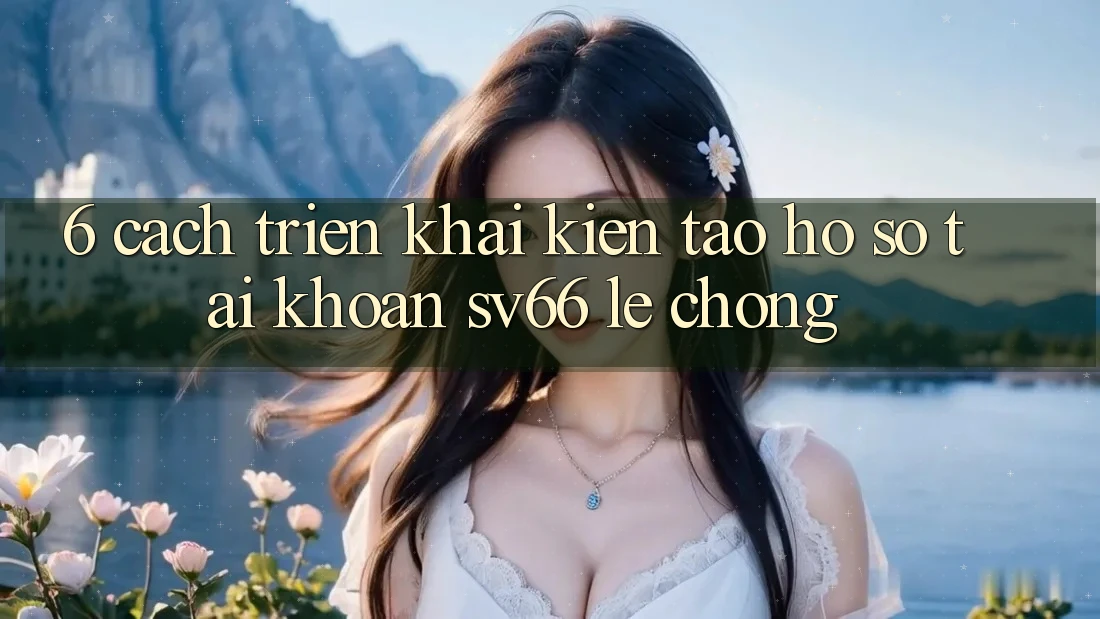 6. Cách triển khai Kiến tạo hồ sơ Tài Khoản SV66 Lẹ Chóng