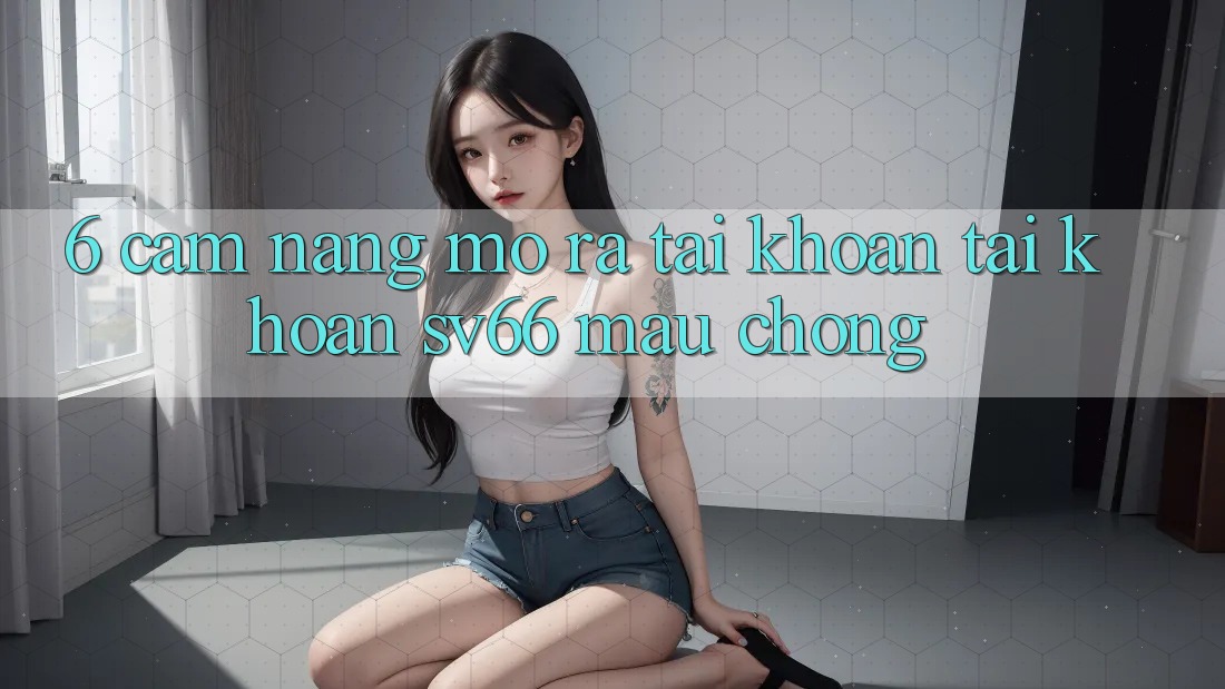 6. Cẩm nang Mở ra tài khoản Tài Khoản SV66 Mau Chóng 6. Cẩm nang Mở ra tài khoản Tài Khoản SV66 Mau Chóng