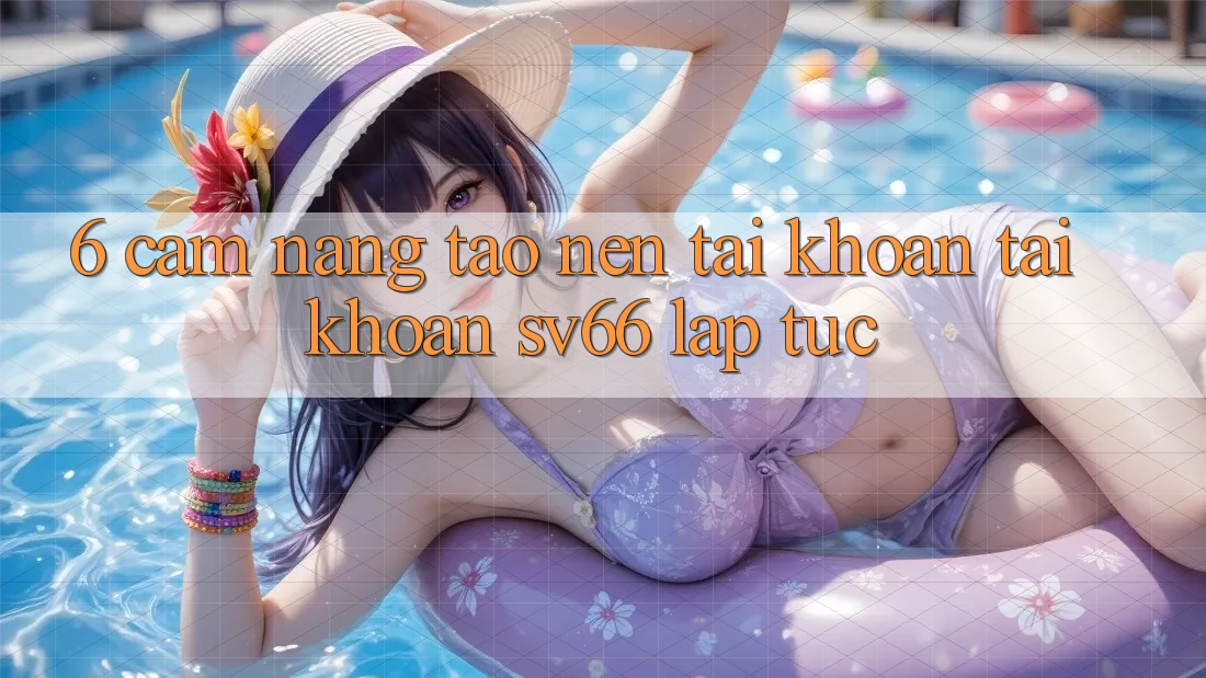 6. Cẩm nang Tạo nên tài khoản Tài Khoản SV66 Lập tức 6. Cẩm nang Tạo nên tài khoản Tài Khoản SV66 Lập tức
