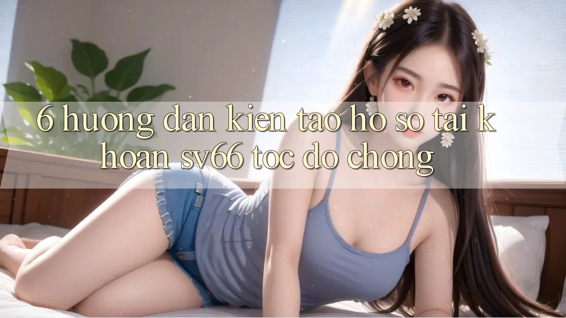 6. Hướng Dẫn Kiến tạo hồ sơ Tài Khoản SV66 Tốc độ Chóng 6. Hướng Dẫn Kiến tạo hồ sơ Tài Khoản SV66 Tốc độ Chóng