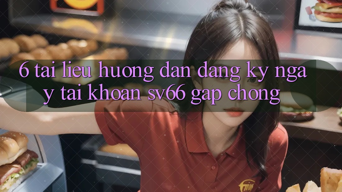 6. Tài liệu hướng dẫn Đăng ký ngay Tài Khoản SV66 Gấp Chóng 6. Tài liệu hướng dẫn Đăng ký ngay Tài Khoản SV66 Gấp Chóng