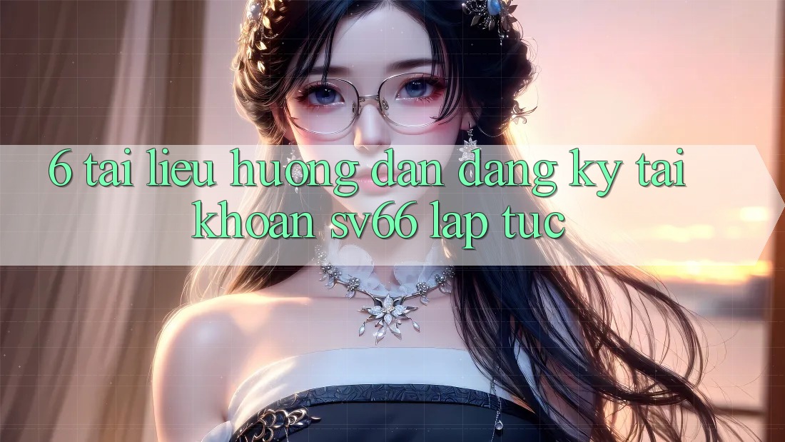 6. Tài liệu hướng dẫn Đăng Ký Tài Khoản SV66 Lập tức