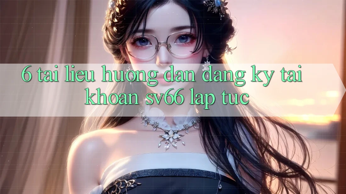 6. Tài liệu hướng dẫn Đăng Ký Tài Khoản SV66 Lập tức 6. Tài liệu hướng dẫn Đăng Ký Tài Khoản SV66 Lập tức