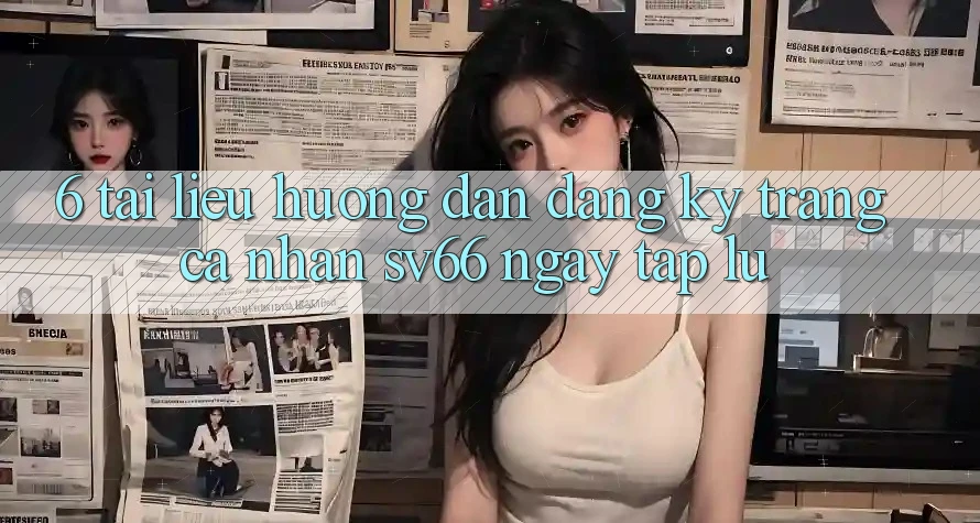 6. Tài liệu hướng dẫn Đăng Ký Trang cá nhân SV66 Ngay tắp lự