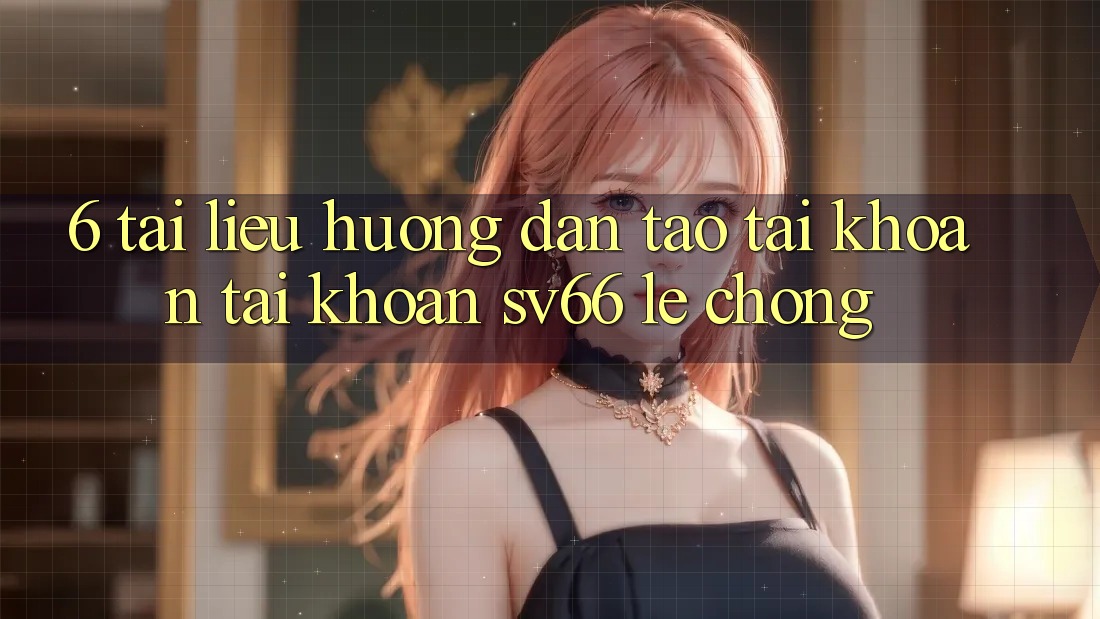 6. Tài liệu hướng dẫn Tạo tài khoản Tài Khoản SV66 Lẹ Chóng 6. Tài liệu hướng dẫn Tạo tài khoản Tài Khoản SV66 Lẹ Chóng