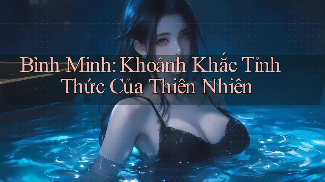Bình Minh: Khoảnh Khắc Tỉnh Thức Của Thiên Nhiên Bình Minh: Khoảnh Khắc Tỉnh Thức Của Thiên Nhiên