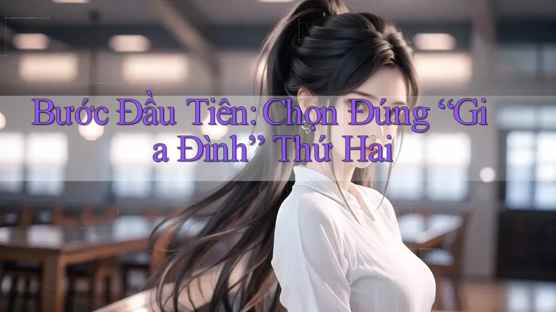 Bước Đầu Tiên: Chọn Đúng “Gia Đình” Thứ Hai Bước Đầu Tiên: Chọn Đúng “Gia Đình” Thứ Hai