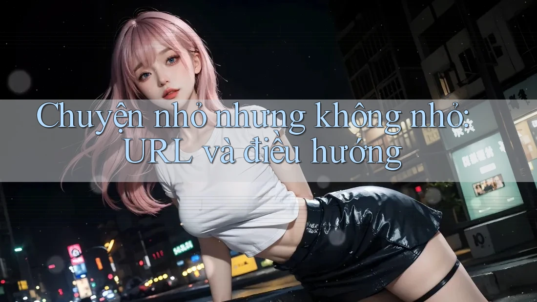 Chuyện nhỏ nhưng không nhỏ: URL và điều hướng Chuyện nhỏ nhưng không nhỏ: URL và điều hướng
