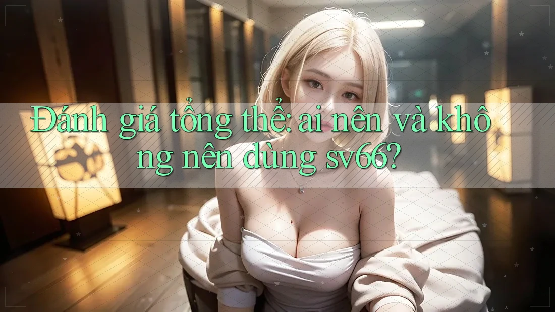 Đánh giá tổng thể: ai nên và không nên dùng sv66? Đánh giá tổng thể: ai nên và không nên dùng sv66?