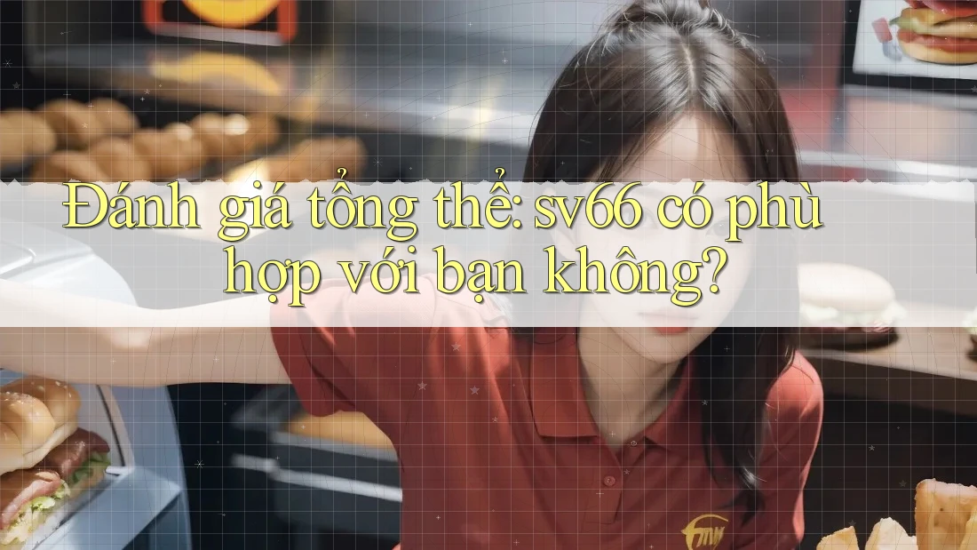 Đánh giá tổng thể: sv66 có phù hợp với bạn không? Đánh giá tổng thể: sv66 có phù hợp với bạn không?