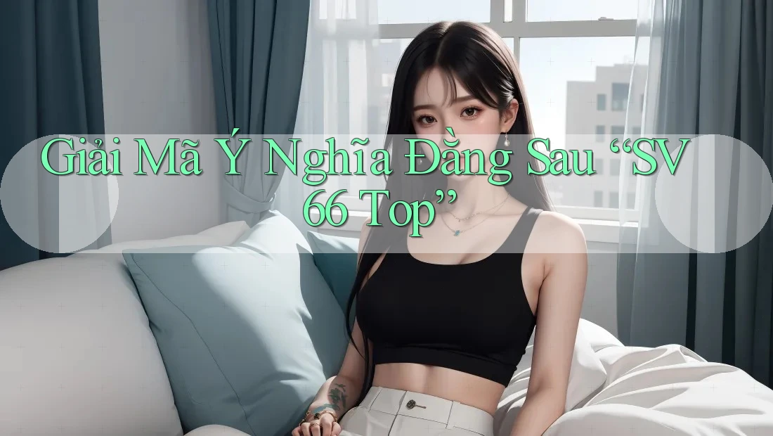 Giải Mã Ý Nghĩa Đằng Sau “SV66 Top” Giải Mã Ý Nghĩa Đằng Sau “SV66 Top”