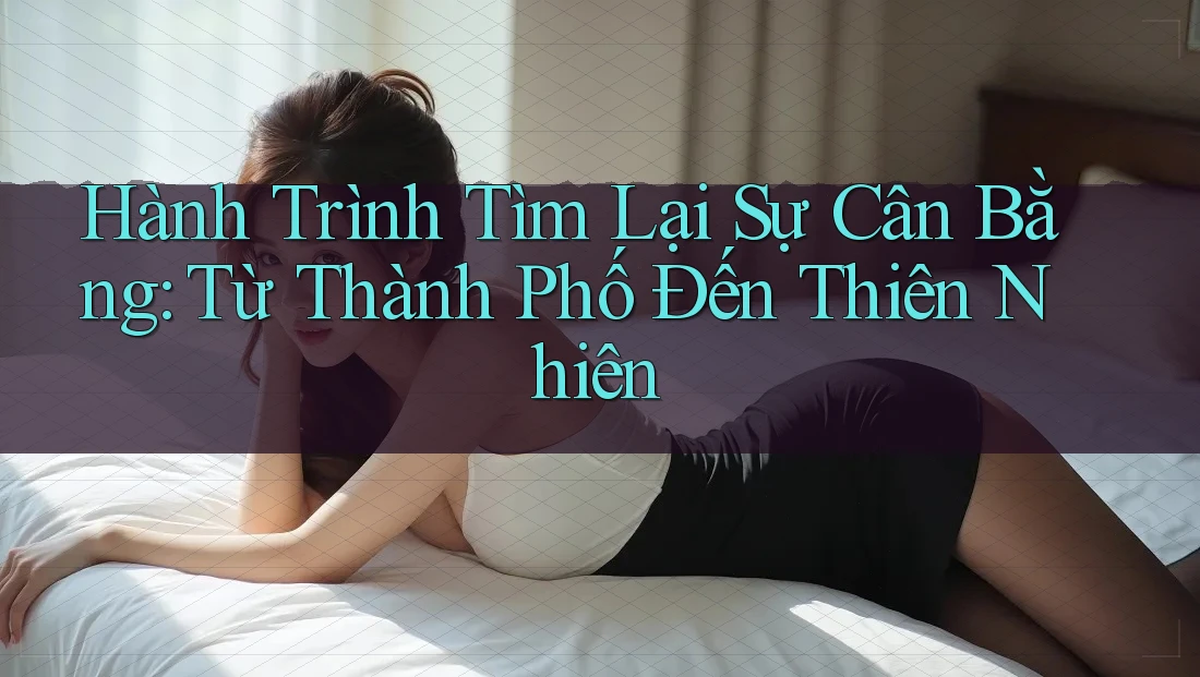 Hành Trình Tìm Lại Sự Cân Bằng: Từ Thành Phố Đến Thiên Nhiên Hành Trình Tìm Lại Sự Cân Bằng: Từ Thành Phố Đến Thiên Nhiên