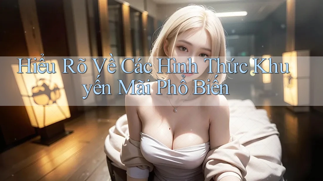 Hiểu Rõ Về Các Hình Thức Khuyến Mãi Phổ Biến Hiểu Rõ Về Các Hình Thức Khuyến Mãi Phổ Biến