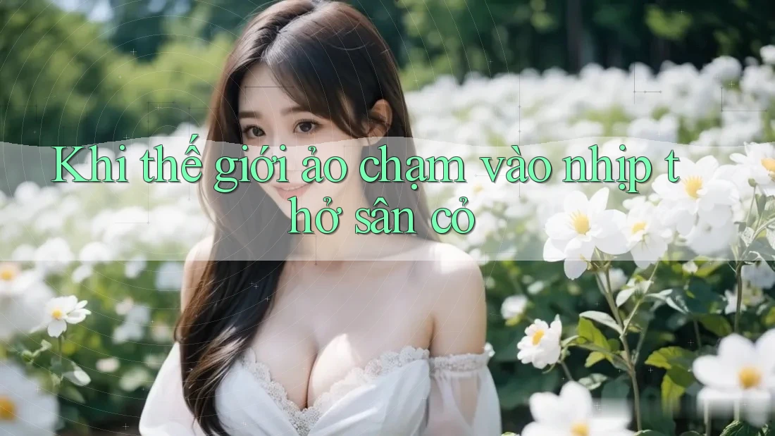 Khi thế giới ảo chạm vào nhịp thở sân cỏ Khi thế giới ảo chạm vào nhịp thở sân cỏ