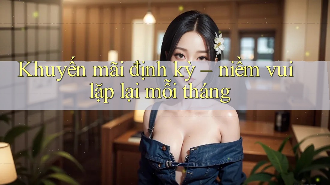 Khuyến mãi định kỳ – niềm vui lặp lại mỗi tháng Khuyến mãi định kỳ – niềm vui lặp lại mỗi tháng