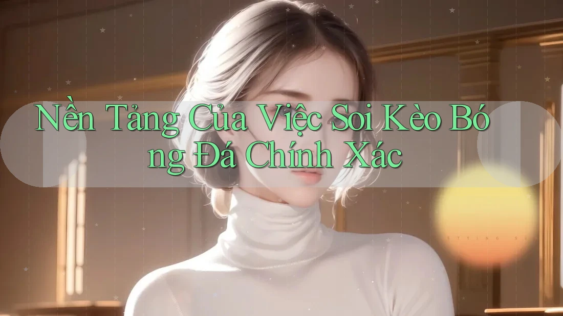 Nền Tảng Của Việc Soi Kèo Bóng Đá Chính Xác Nền Tảng Của Việc Soi Kèo Bóng Đá Chính Xác