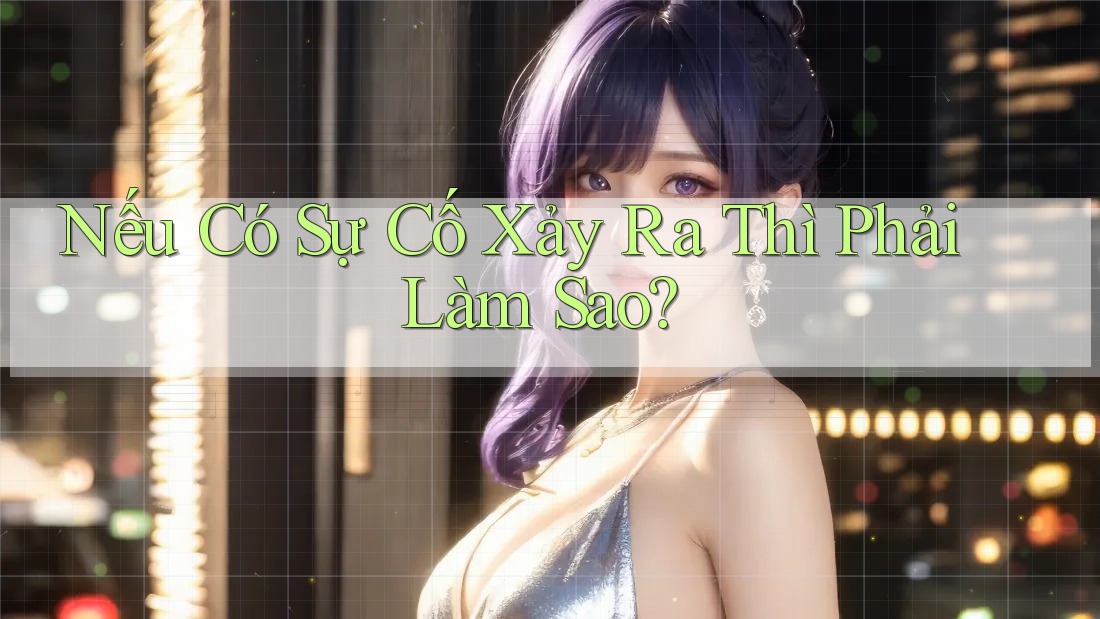 Nếu Có Sự Cố Xảy Ra Thì Phải Làm Sao? Nếu Có Sự Cố Xảy Ra Thì Phải Làm Sao?