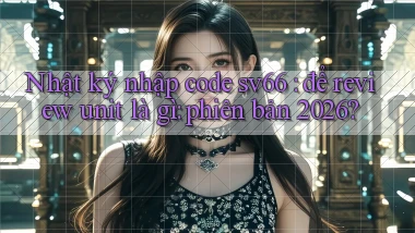 Nhật ký nhập code sv66 để review unit là gì phiên bản 2026