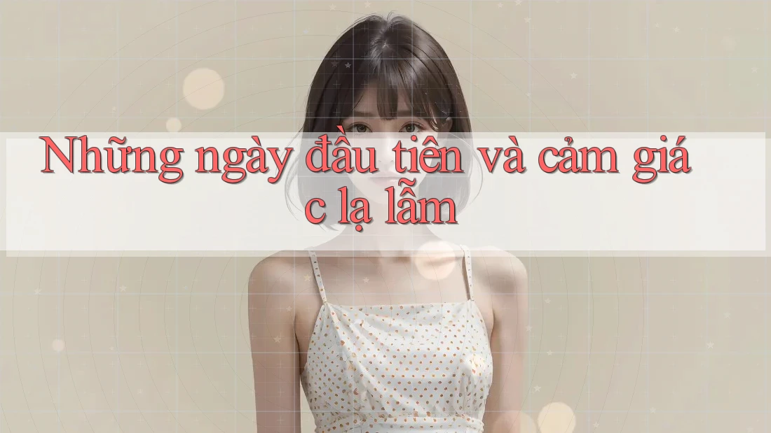 Những ngày đầu tiên và cảm giác lạ lẫm Những ngày đầu tiên và cảm giác lạ lẫm