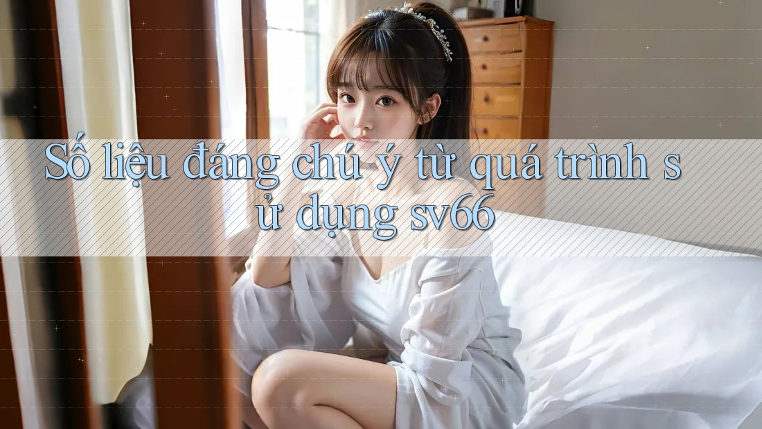 Số liệu đáng chú ý từ quá trình sử dụng sv66 Số liệu đáng chú ý từ quá trình sử dụng sv66