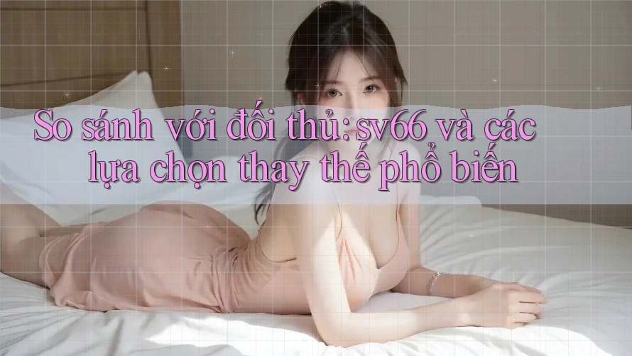 So sánh với đối thủ: sv66 và các lựa chọn thay thế phổ biến So sánh với đối thủ: sv66 và các lựa chọn thay thế phổ biến