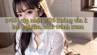 sv66 cập nhật 2026 không cần kinh nghiệm, cách tránh scam