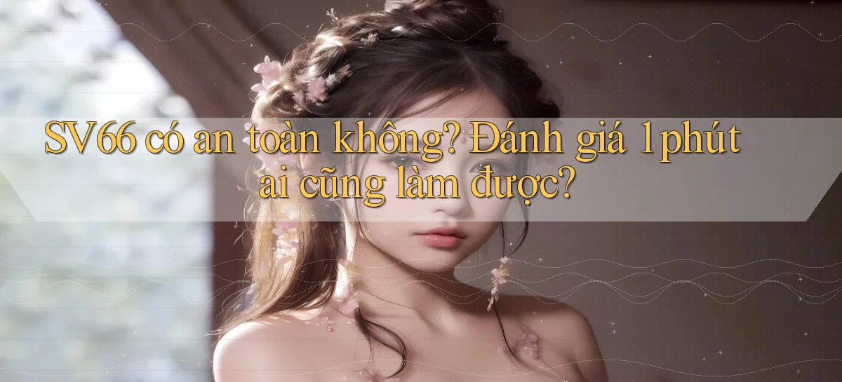sv66 có an toàn không đánh giá 1 phút ai cũng làm được