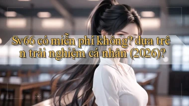 Sv66 có miễn phí không dựa trên trải nghiệm cá nhân (2026)