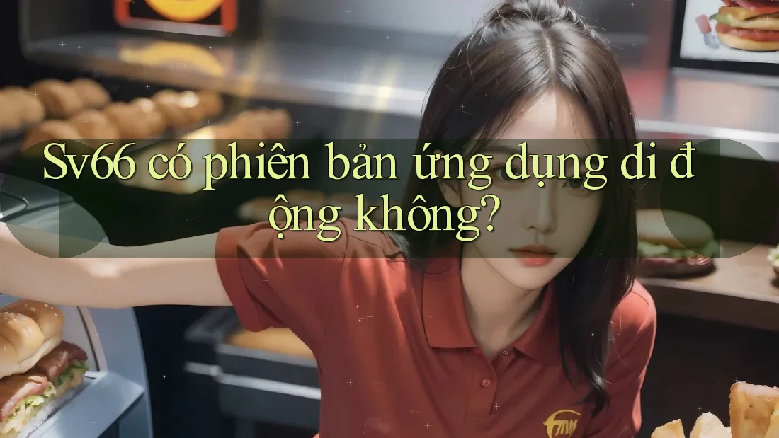 Sv66 có phiên bản ứng dụng di động không?