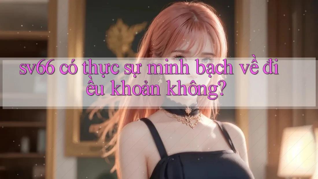 sv66 có thực sự minh bạch về điều khoản không? sv66 có thực sự minh bạch về điều khoản không?